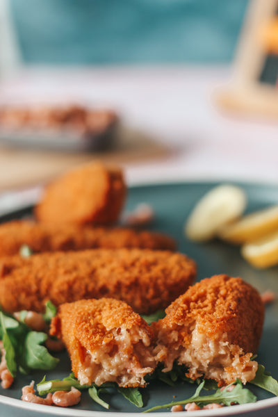 Croquettes de crevettes 4x70g fabrication maison format stick