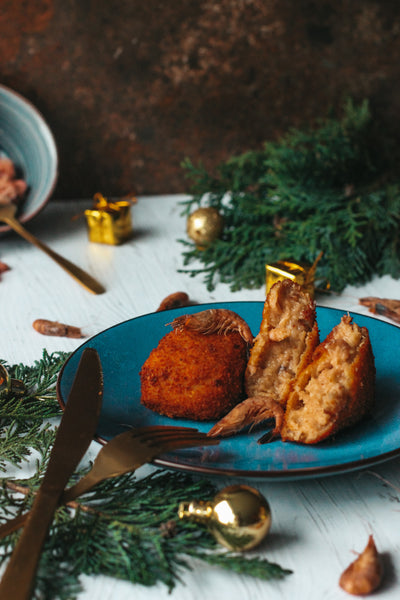 Croquettes crevettes grises 45% fabrication maison 2X70g